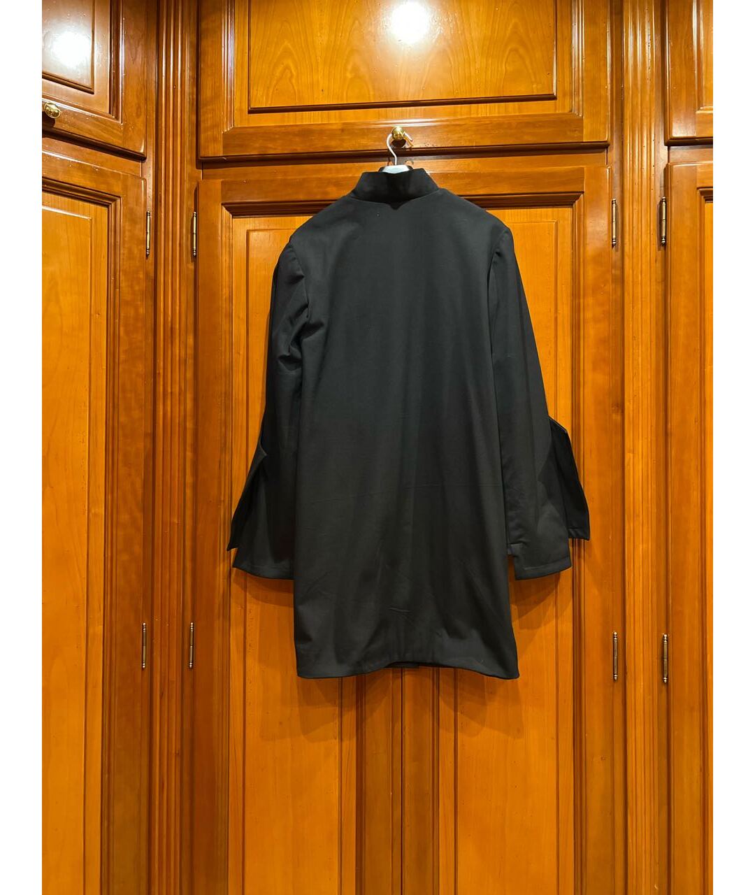 TATUNA NIKOLAISHVILI Черный хлопковый жакет/пиджак, фото 2