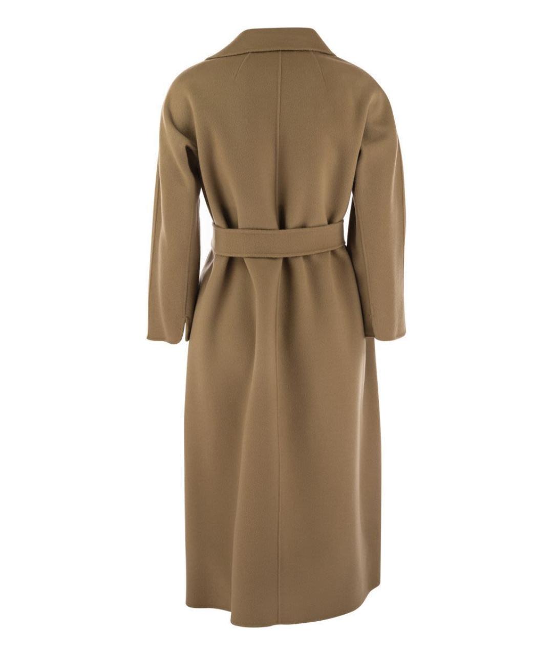 'S MAX MARA Бежевое шерстяное пальто, фото 2
