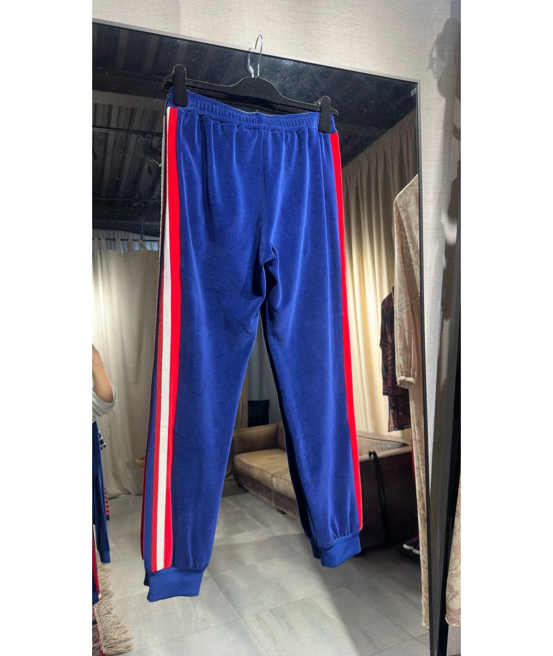 GUCCI Мульти велюровые спортивные брюки и шорты, фото 2