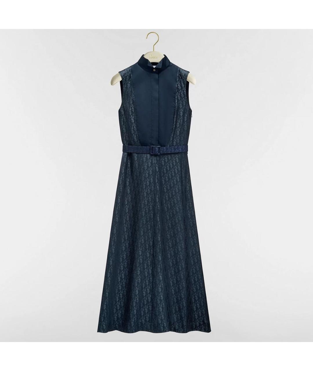 CHRISTIAN DIOR Синее платье, фото 5