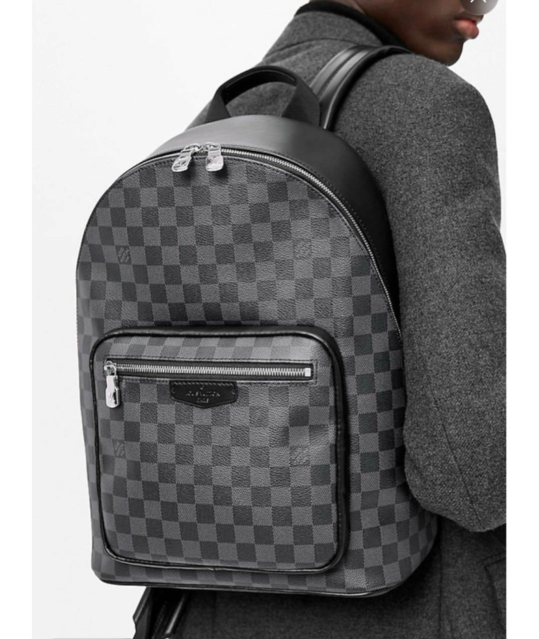 LOUIS VUITTON Серый рюкзак, фото 2