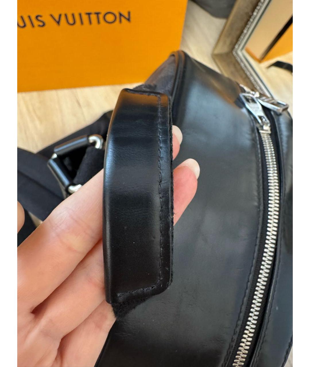 LOUIS VUITTON Серый рюкзак, фото 5