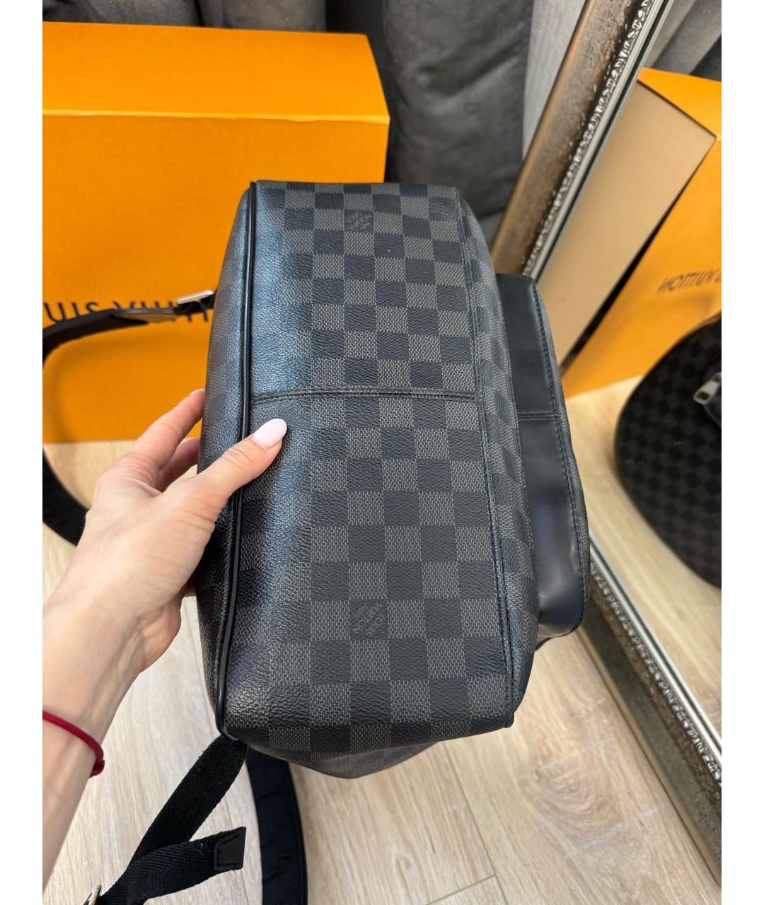 LOUIS VUITTON Серый рюкзак, фото 6