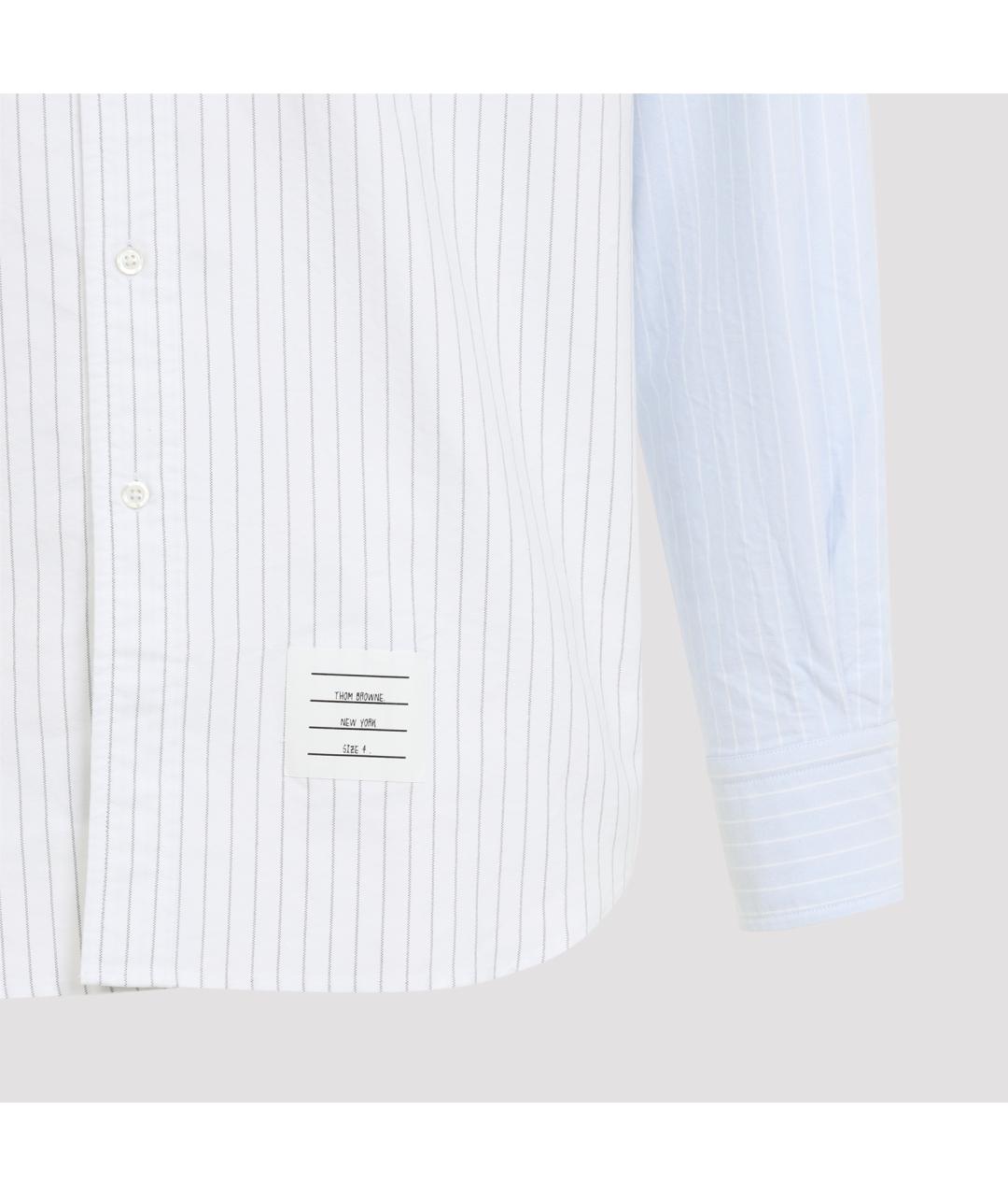 THOM BROWNE Мульти хлопковая кэжуал рубашка, фото 4