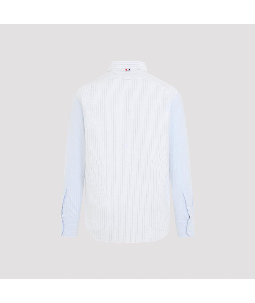 THOM BROWNE Мульти хлопковая кэжуал рубашка, фото 3