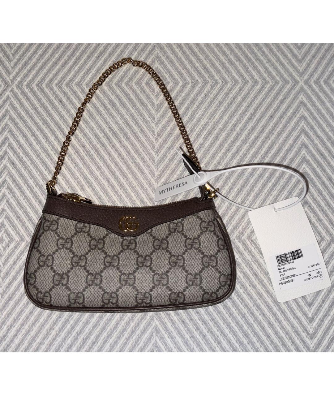 GUCCI Бежевая сумка через плечо, фото 9