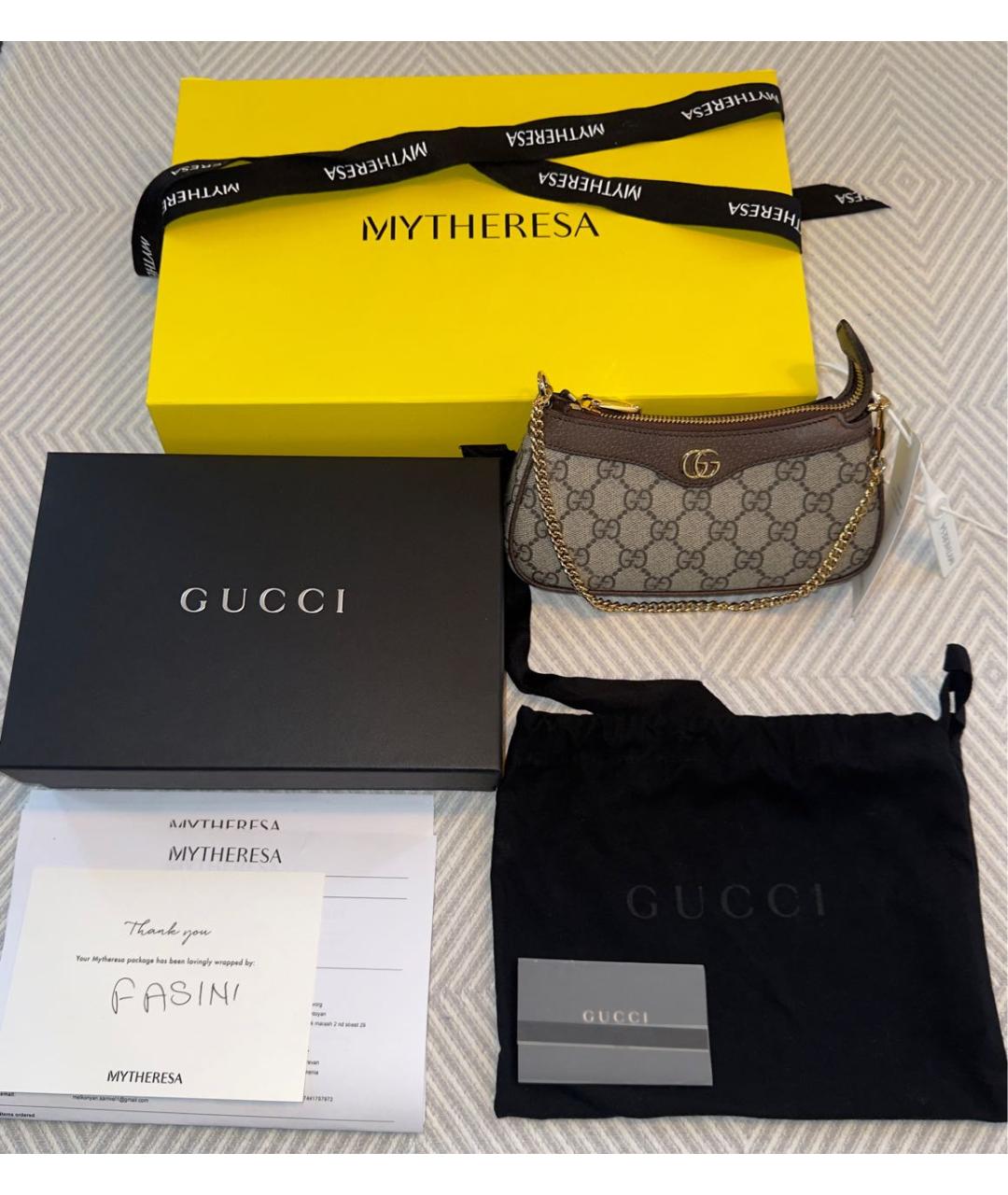 GUCCI Бежевая сумка через плечо, фото 8