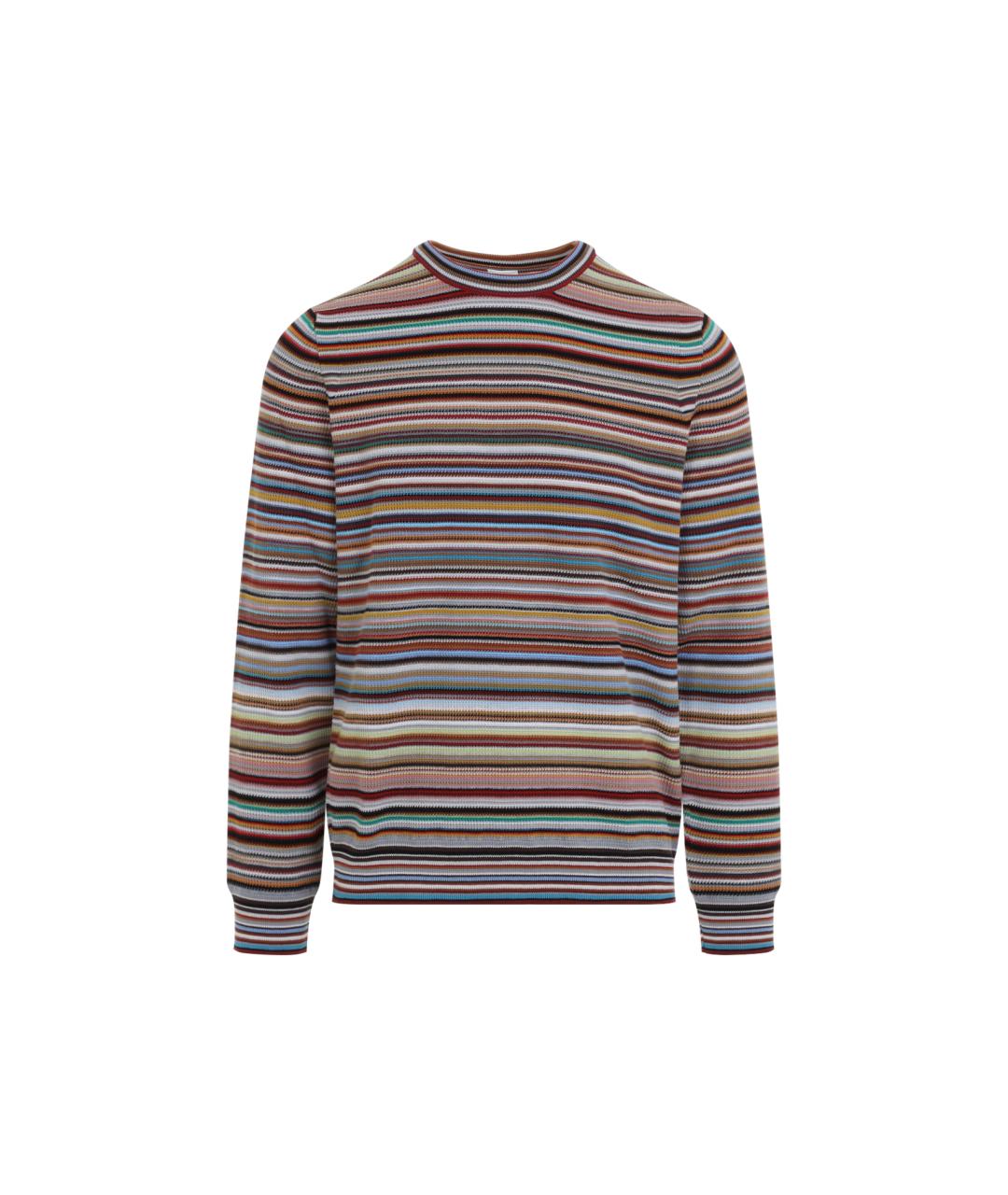 PAUL SMITH Мульти хлопковый джемпер / свитер, фото 1