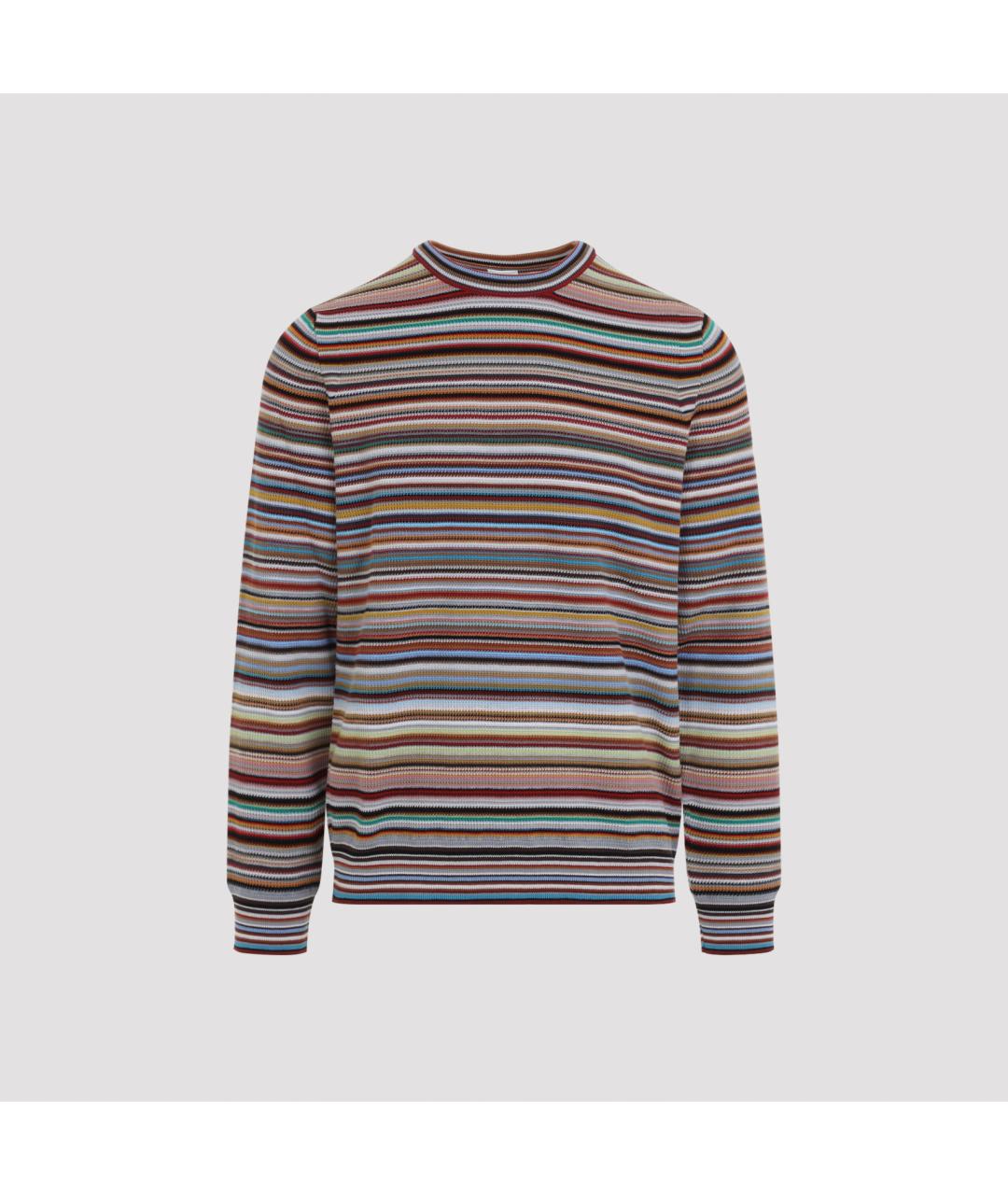 PAUL SMITH Мульти хлопковый джемпер / свитер, фото 2