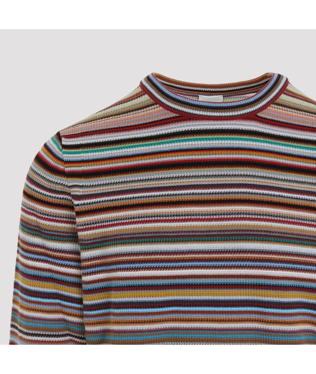 PAUL SMITH Мульти хлопковый джемпер / свитер, фото 5