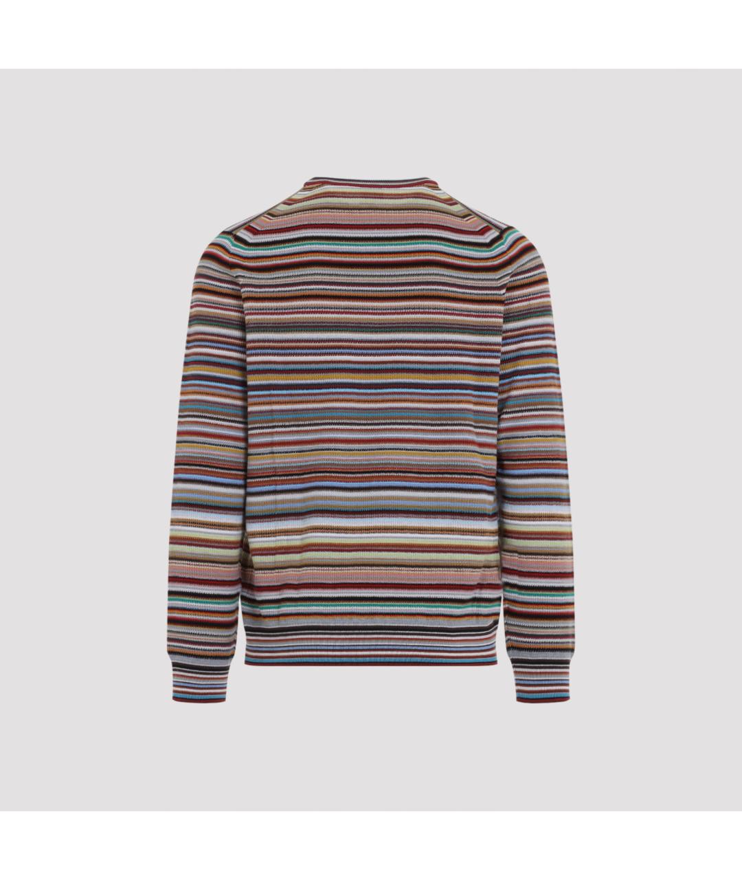 PAUL SMITH Мульти хлопковый джемпер / свитер, фото 3