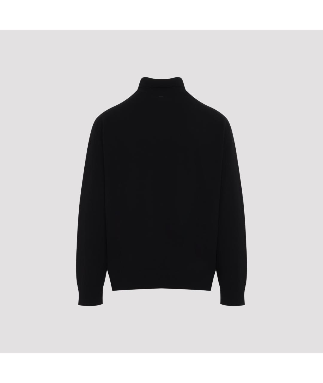 ACNE STUDIOS Черный шерстяной джемпер / свитер, фото 3
