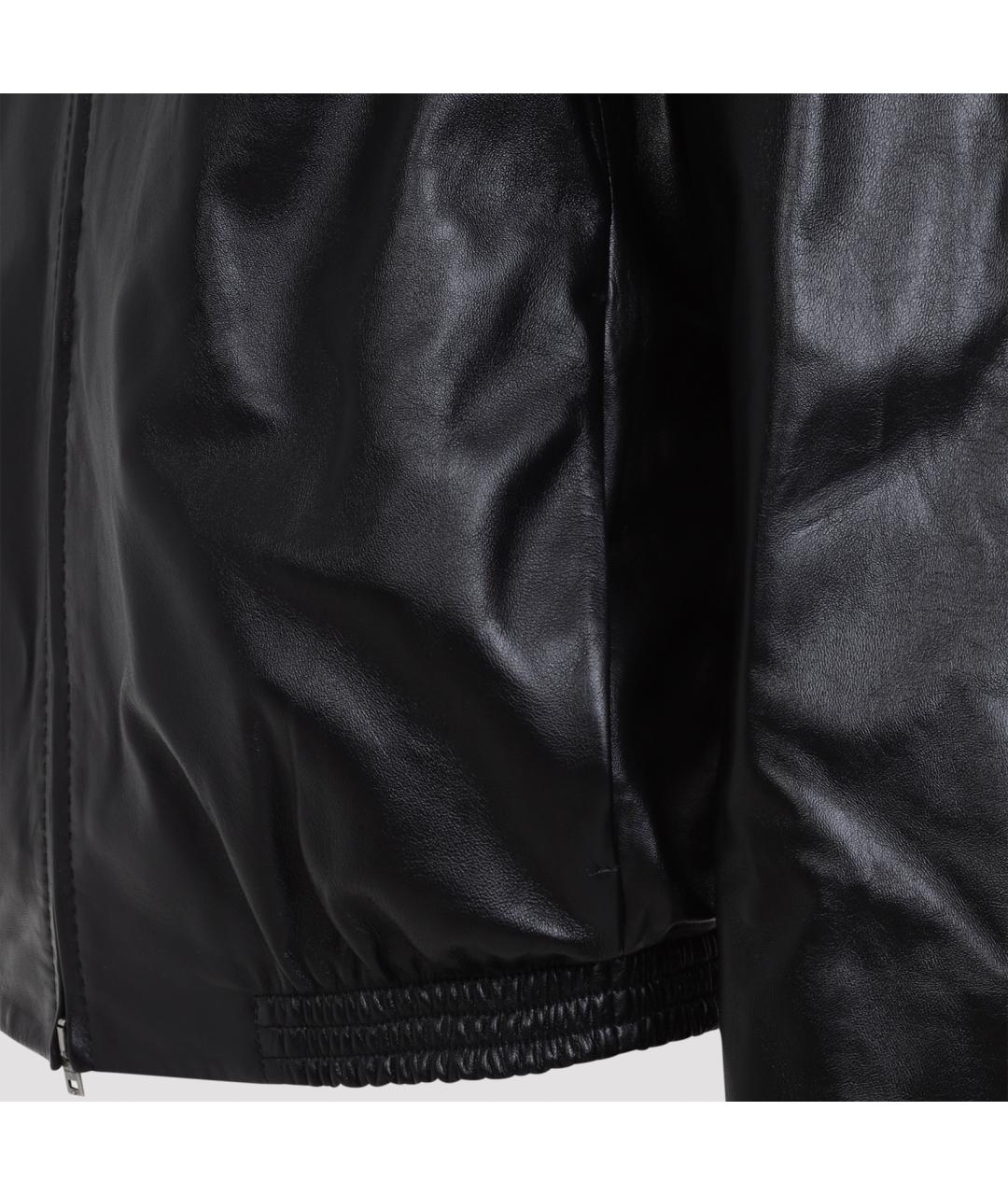 ACNE STUDIOS Черная кожаная куртка, фото 5