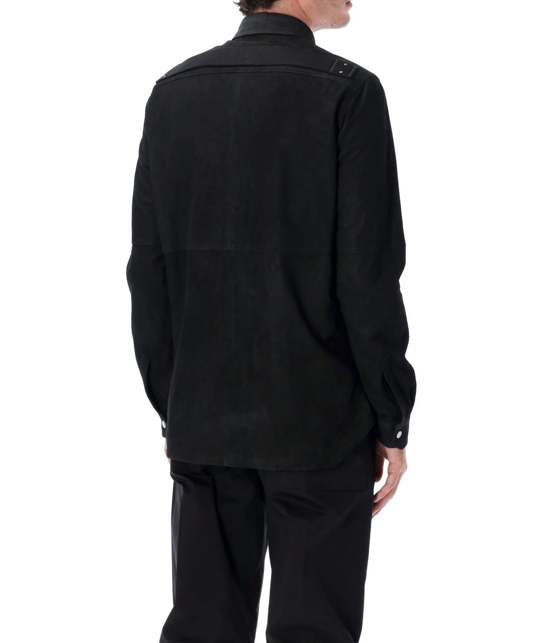 RICK OWENS Черная куртка, фото 2