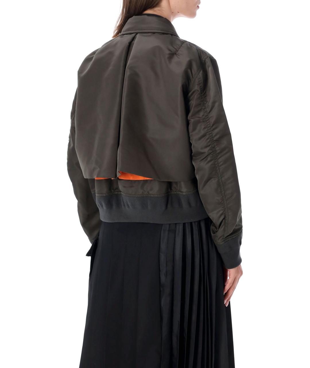 SACAI Хаки куртка, фото 2