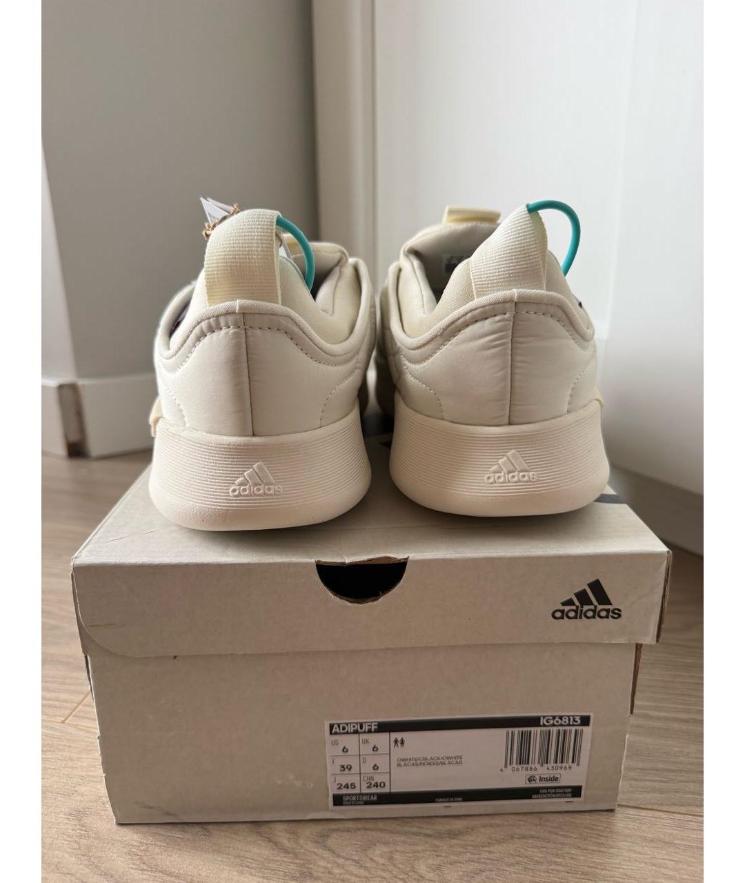 ADIDAS Белые кроссовки, фото 4