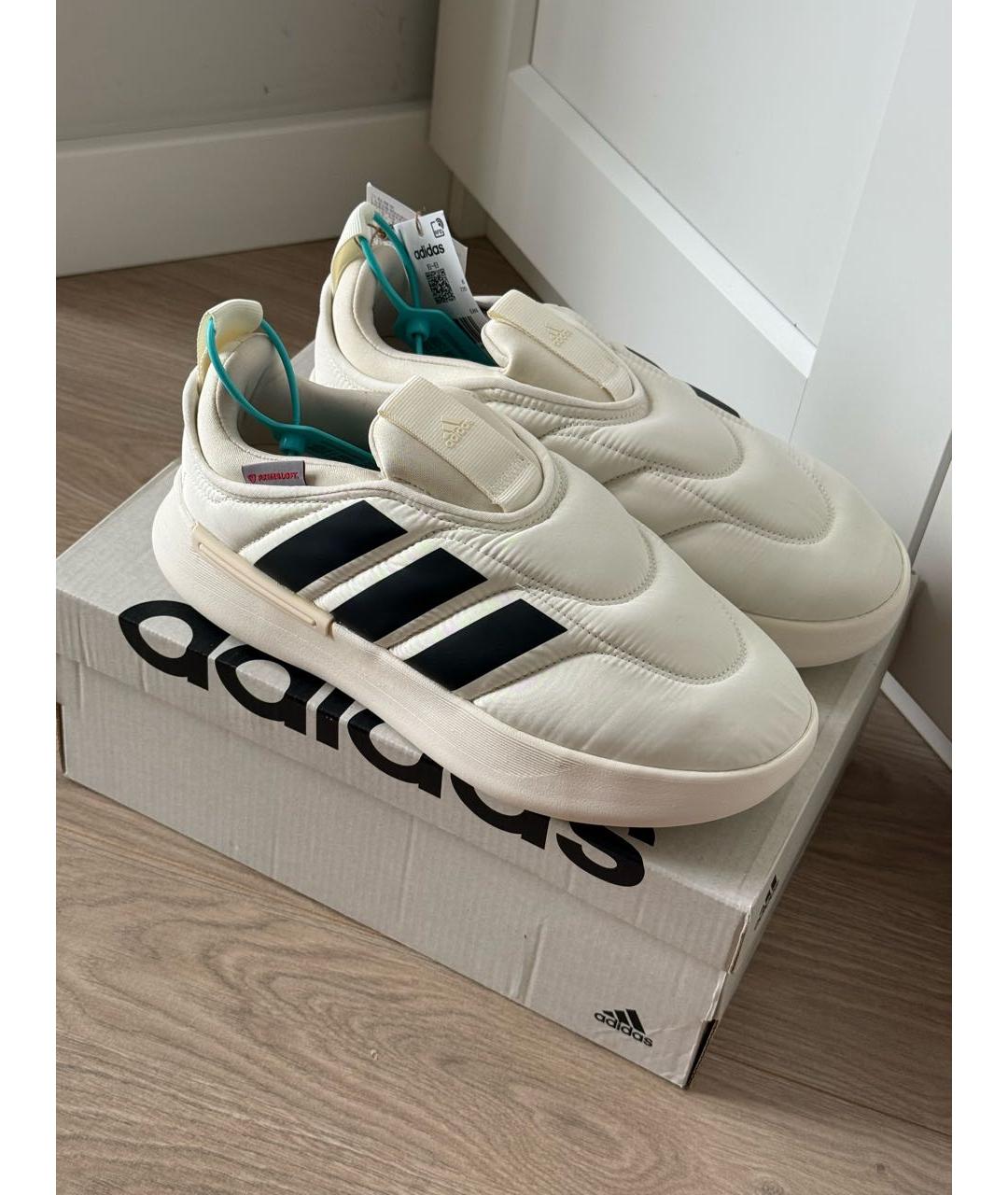 ADIDAS Белые кроссовки, фото 5