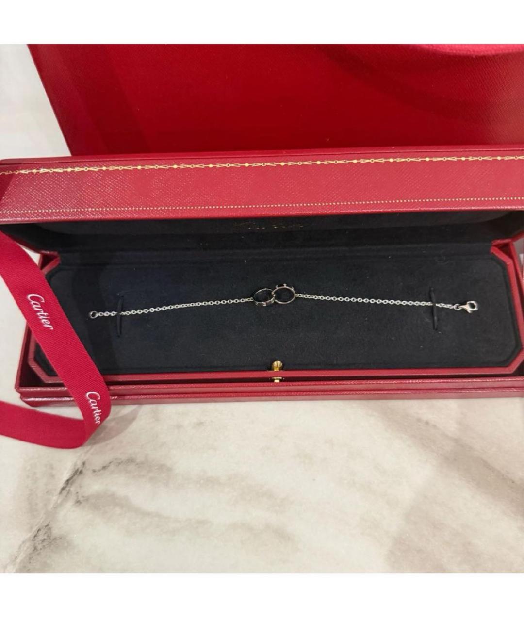 CARTIER Серебряный браслет из белого золота, фото 3