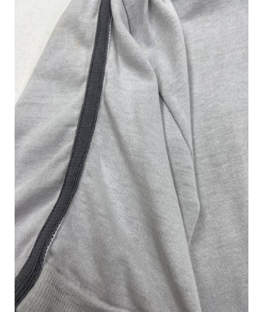 CORNELIANI Серая футболка, фото 4