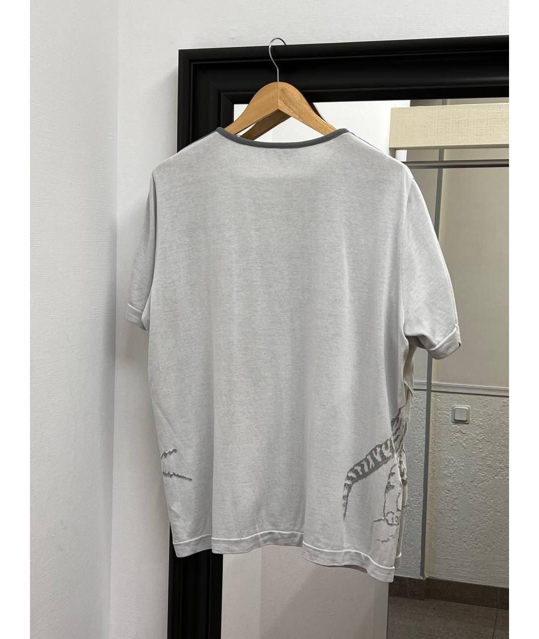 CORNELIANI Серая футболка, фото 2
