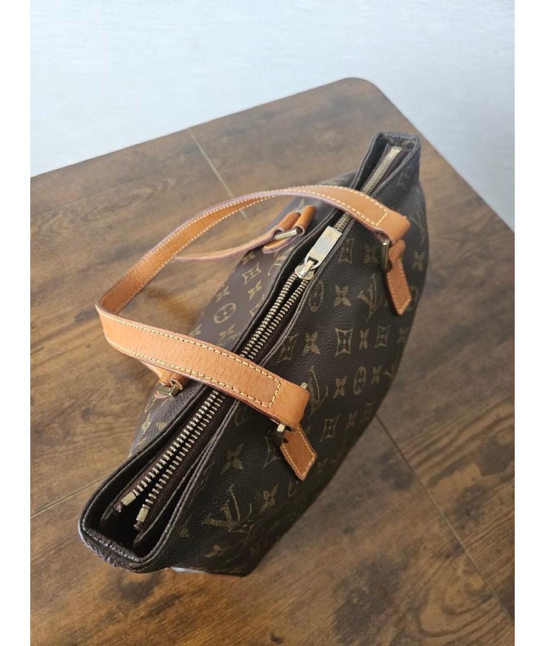 LOUIS VUITTON Коричневая сумка тоут, фото 4