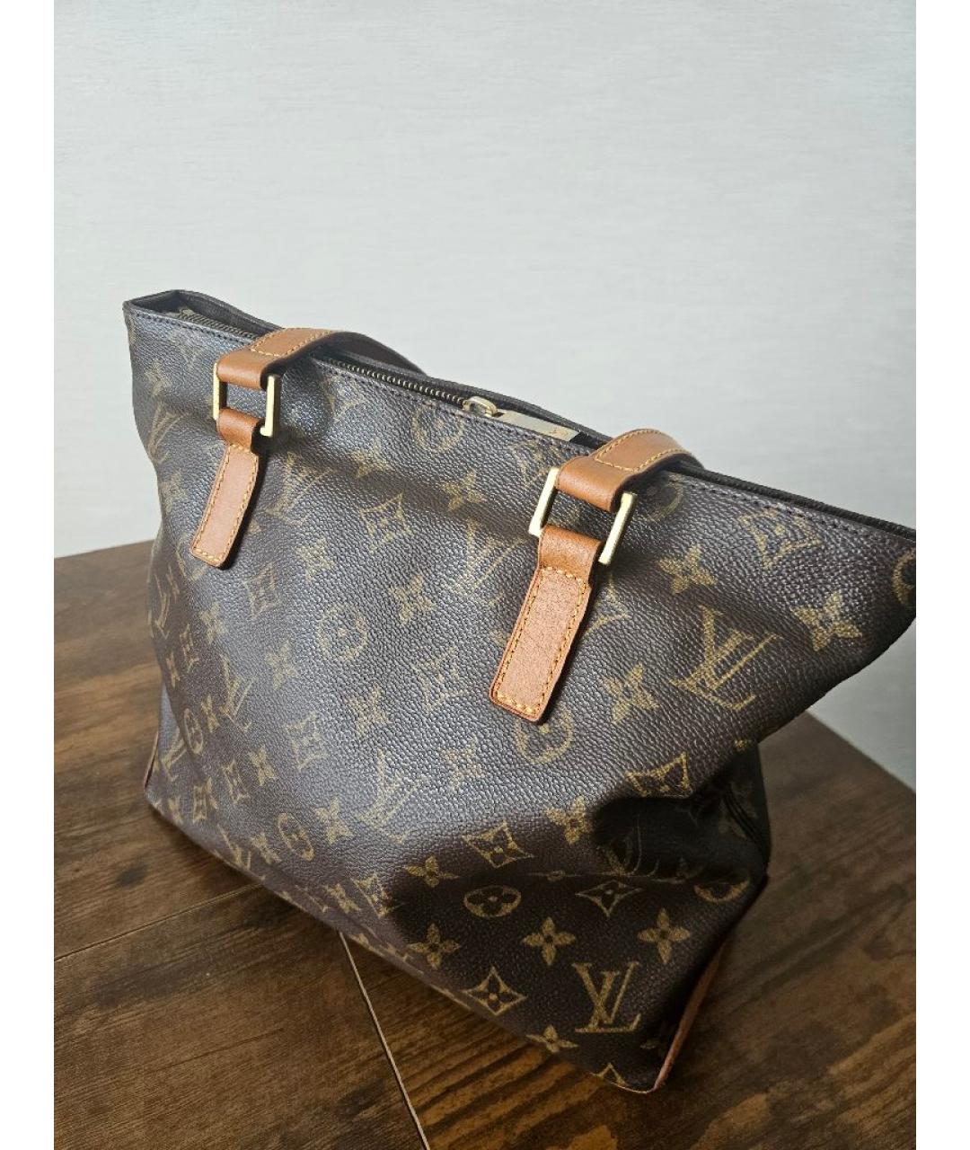 LOUIS VUITTON Коричневая сумка тоут, фото 2