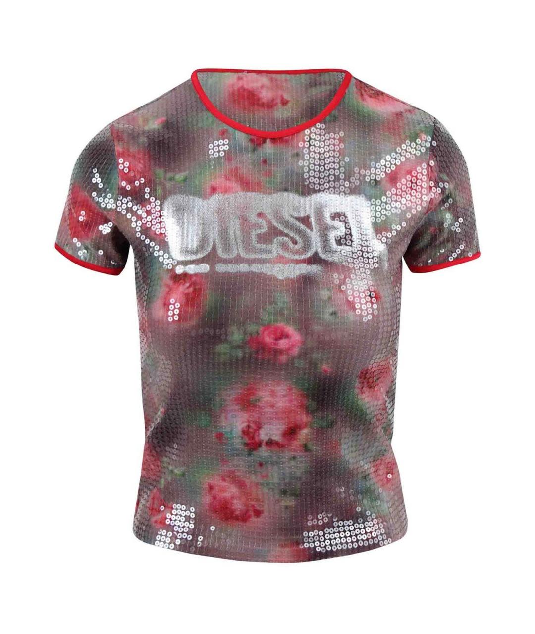 DIESEL Мульти синтетическая футболка, фото 1