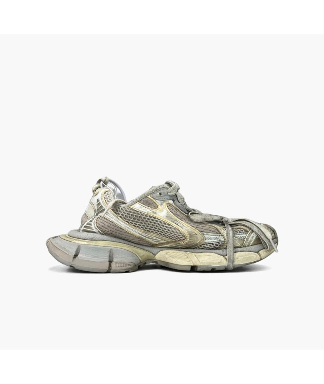 BALENCIAGA Серые кроссовки, фото 6