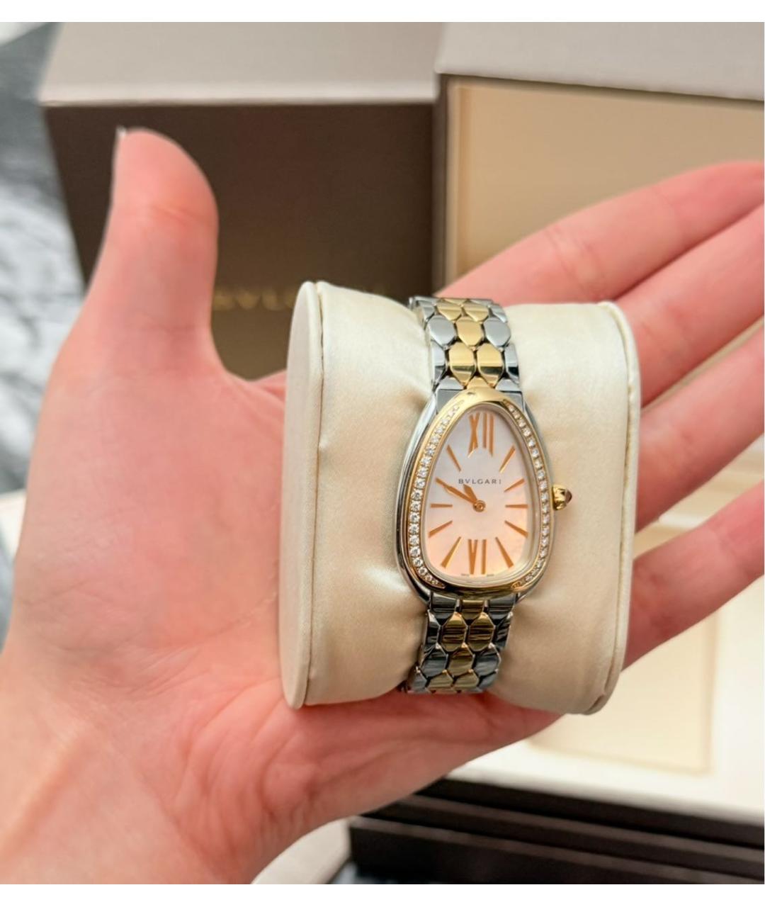 BVLGARI Золотые часы из розового золота, фото 6
