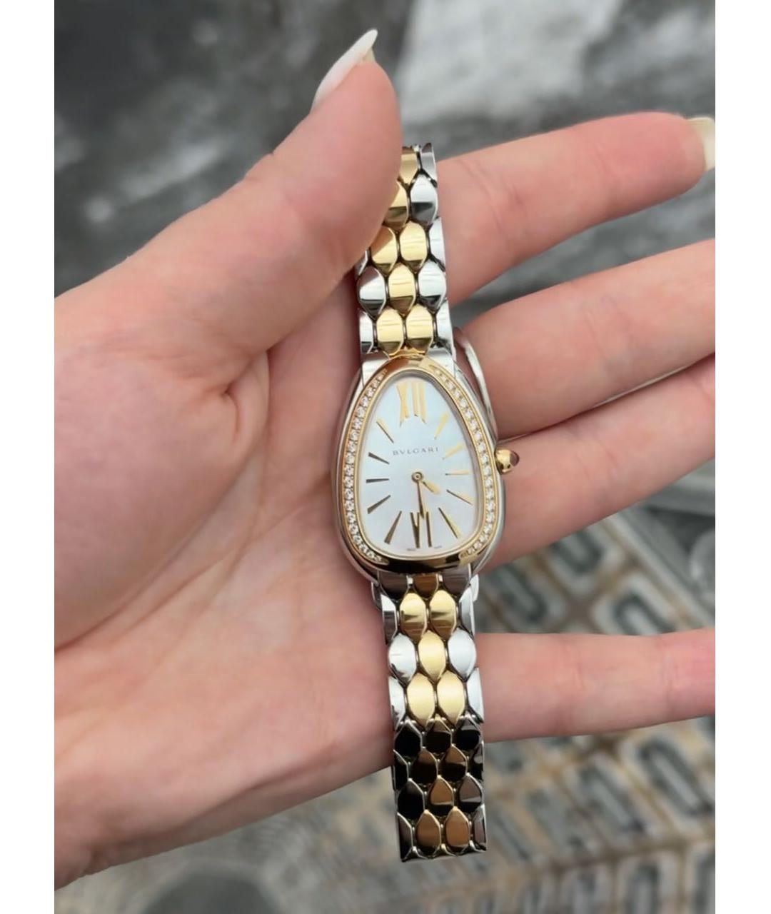 BVLGARI Золотые часы из розового золота, фото 4