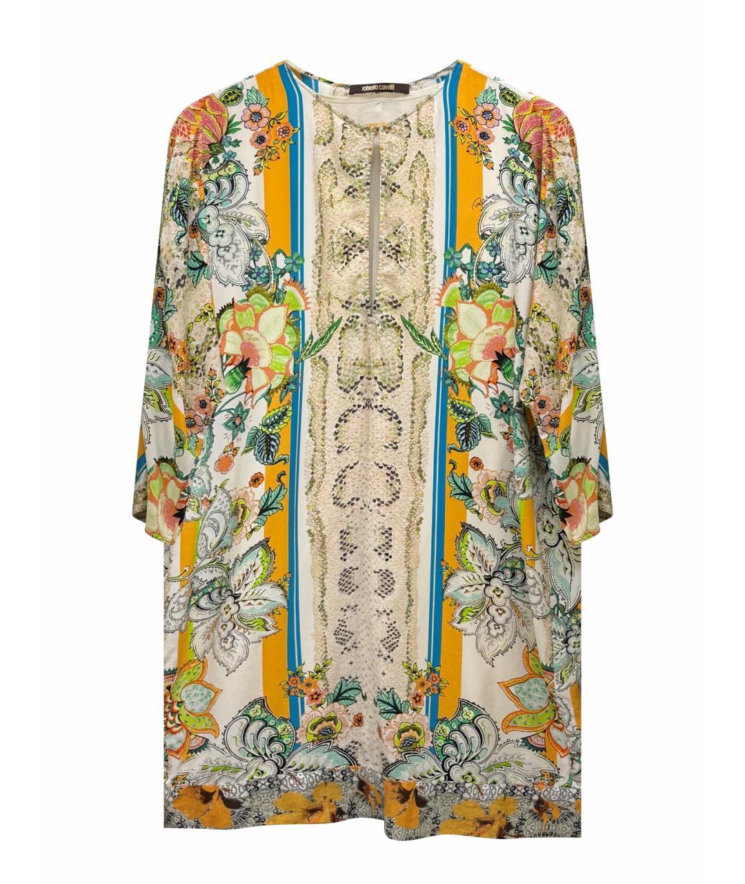 ROBERTO CAVALLI Шелковое платье, фото 1