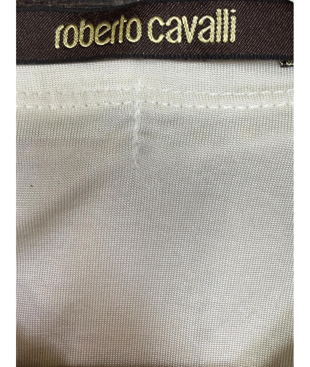 ROBERTO CAVALLI Шелковое платье, фото 3