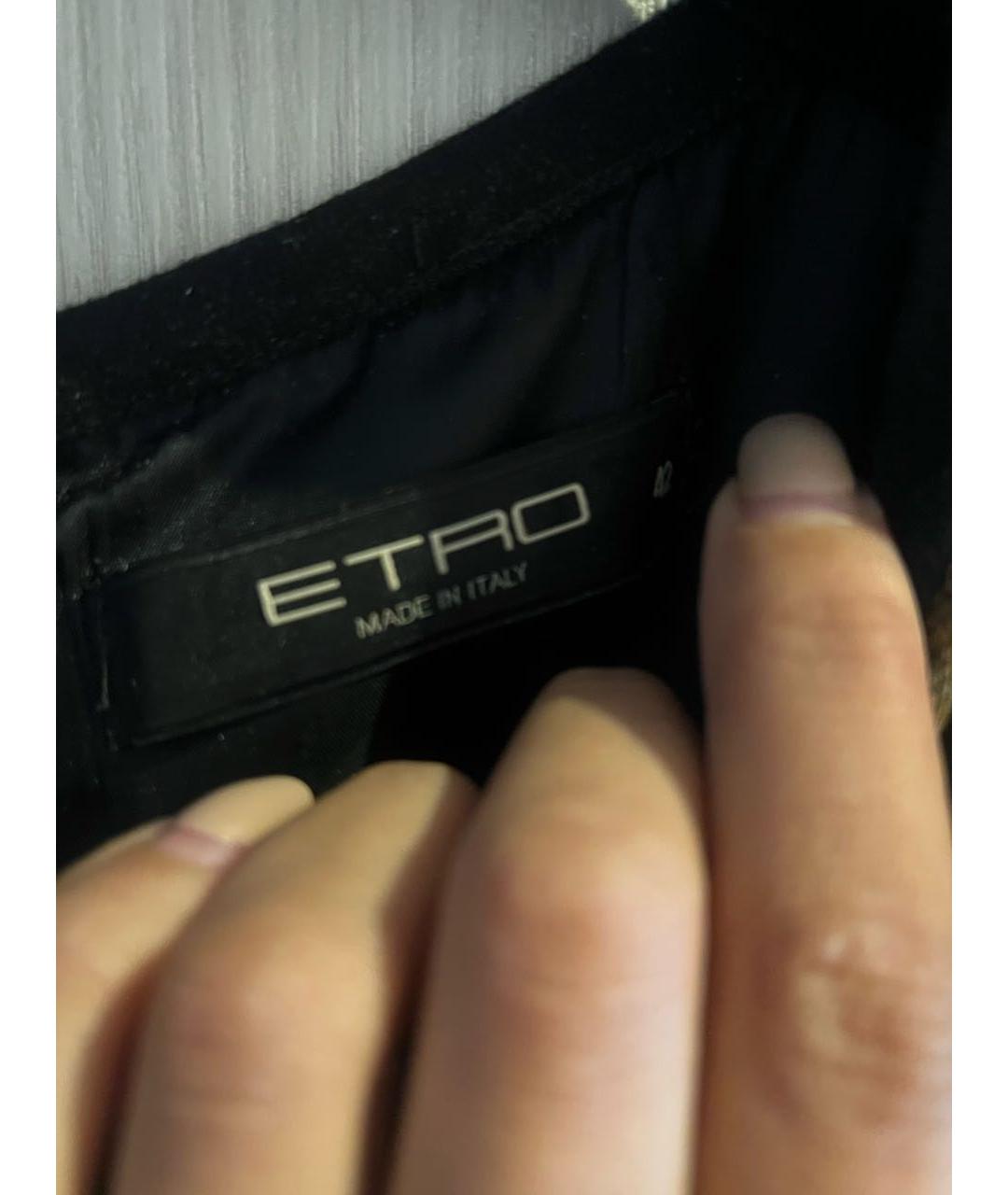 ETRO Мульти шерстяное платье, фото 3