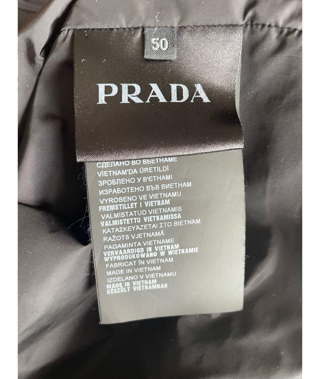 PRADA Черная куртка, фото 4