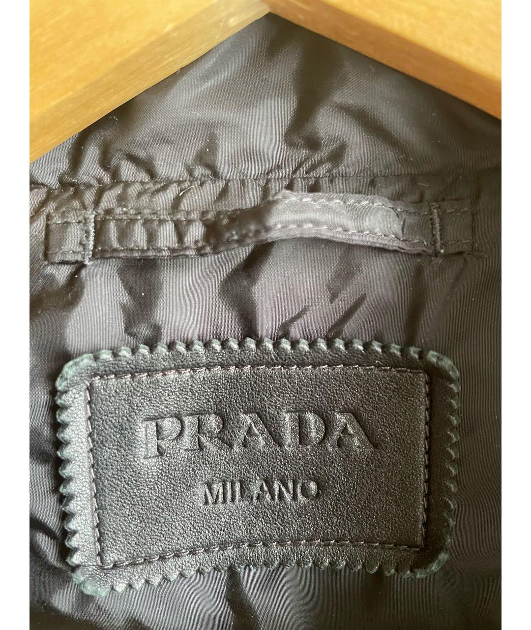 PRADA Черная куртка, фото 3