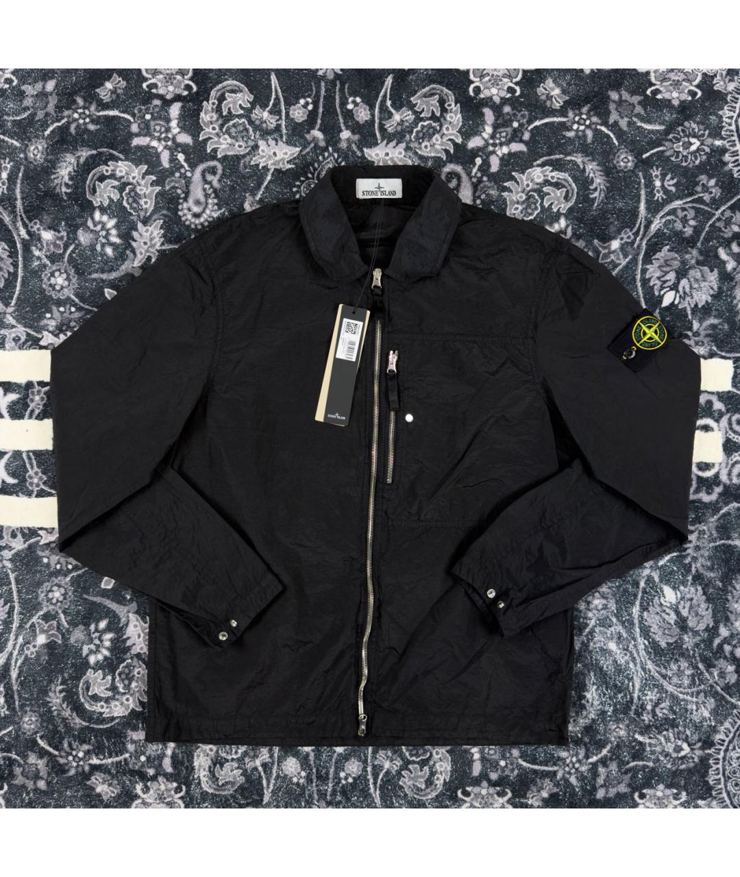 STONE ISLAND Черная куртка, фото 6