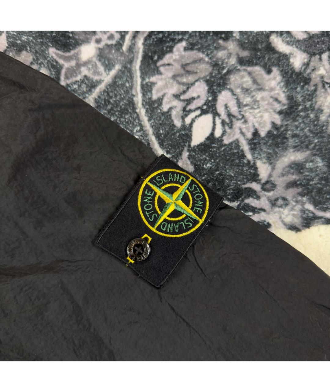 STONE ISLAND Черная куртка, фото 3