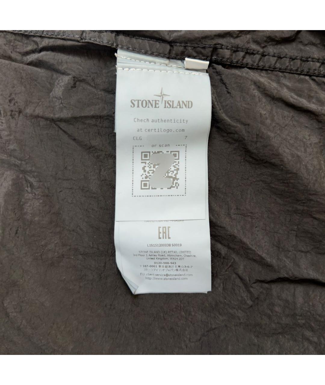 STONE ISLAND Черная куртка, фото 5