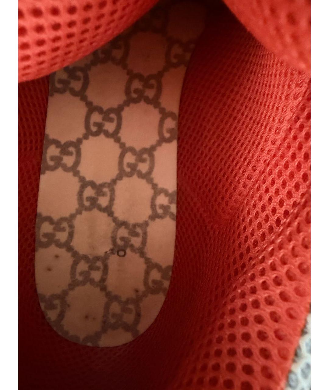 GUCCI Бежевые кроссовки, фото 4