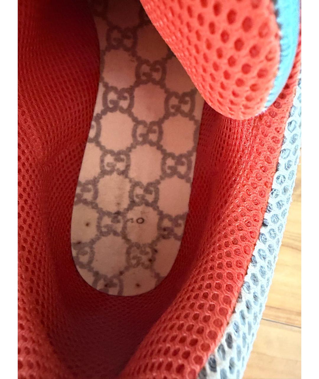 GUCCI Бежевые кроссовки, фото 3