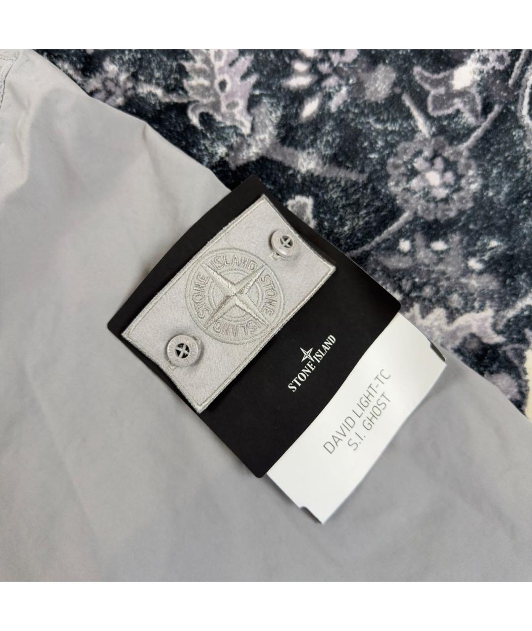 STONE ISLAND Серая куртка, фото 3