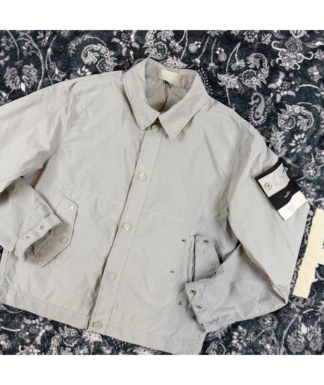 STONE ISLAND Серая куртка, фото 2