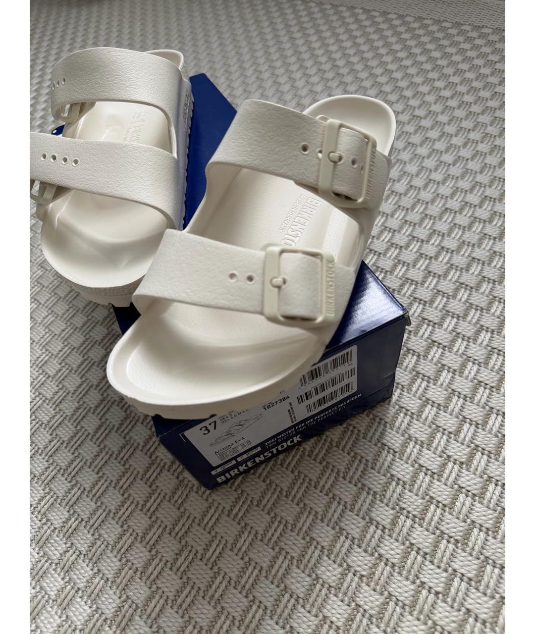 BIRKENSTOCK Бежевые шлепанцы, фото 2