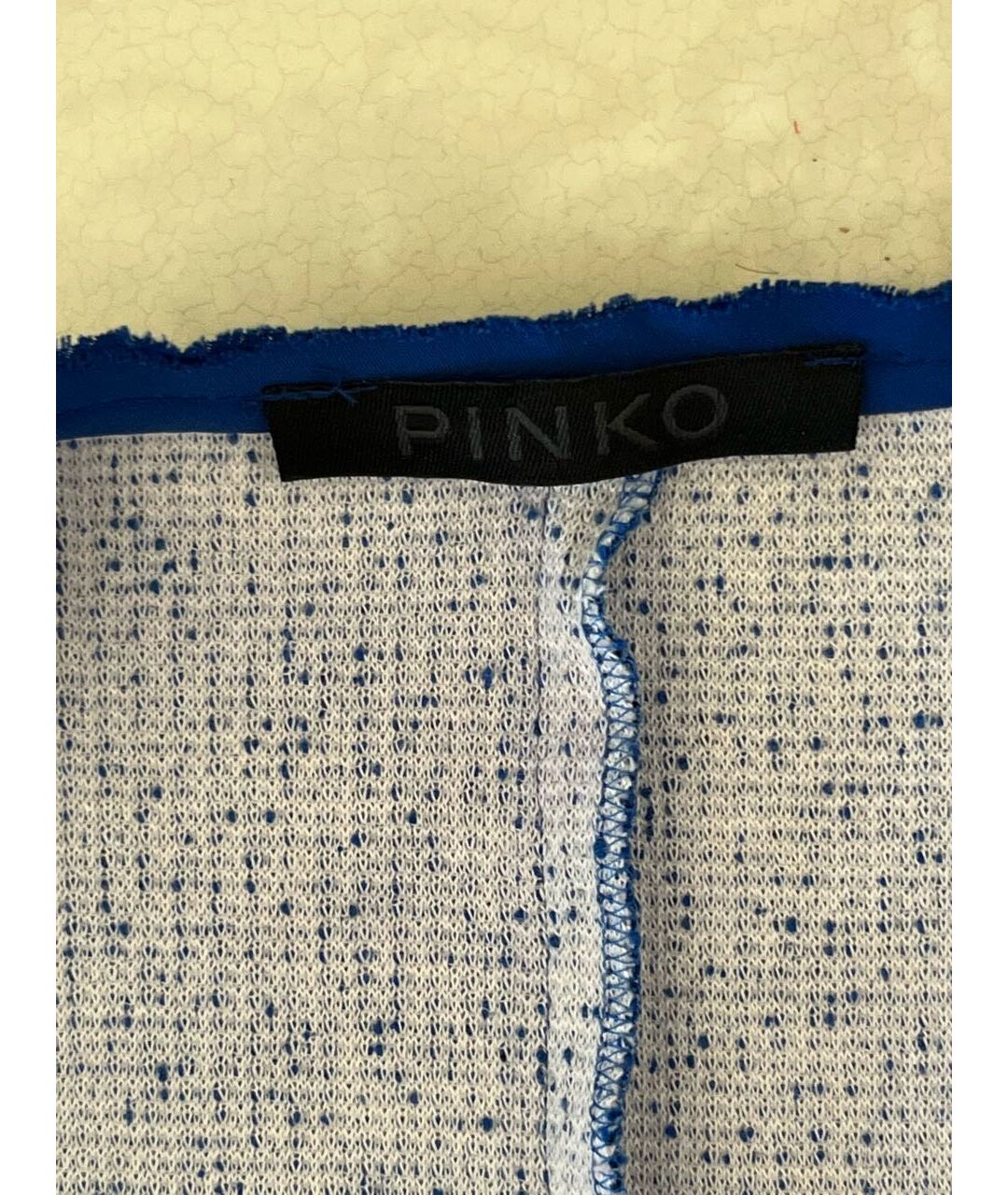 PINKO Синий хлопковый жакет/пиджак, фото 3