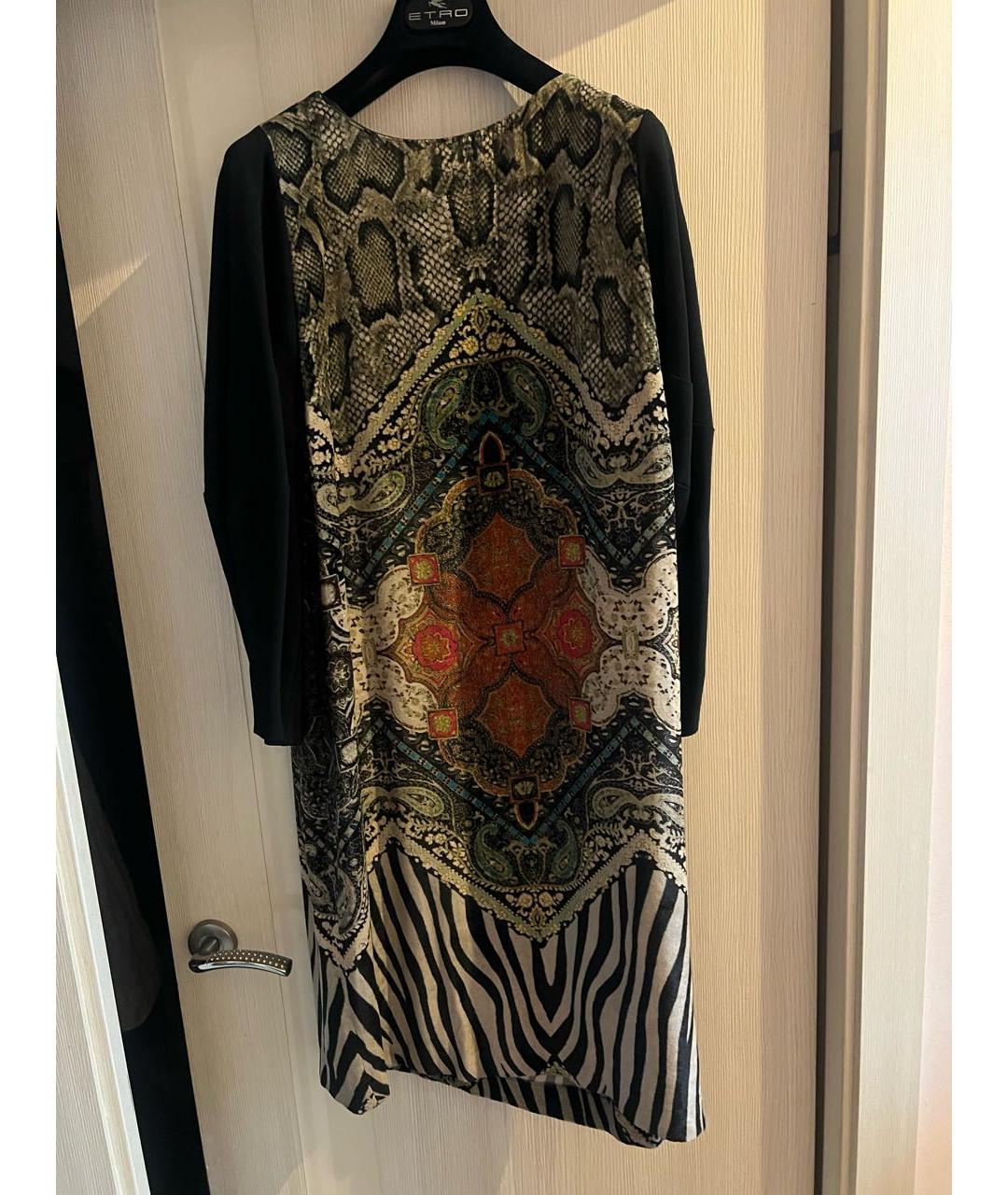 ETRO Мульти вискозное платье, фото 5