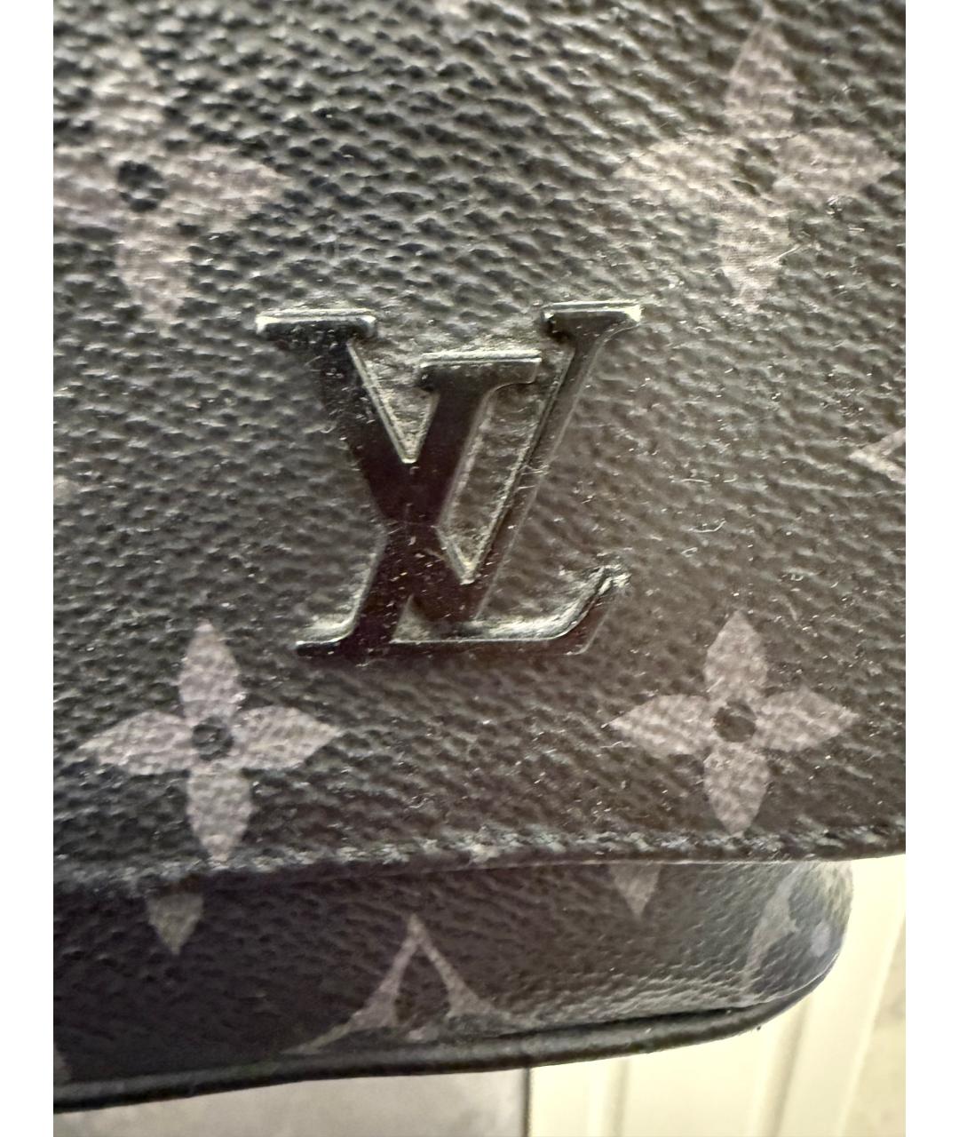 LOUIS VUITTON Черная сумка на плечо, фото 2