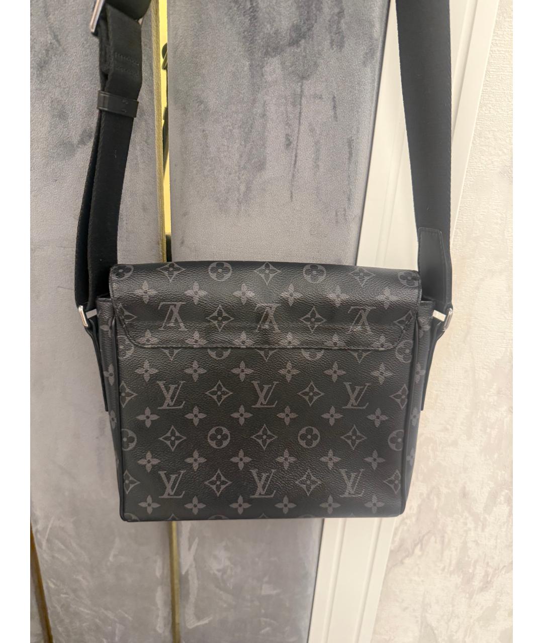 LOUIS VUITTON Черная сумка на плечо, фото 3