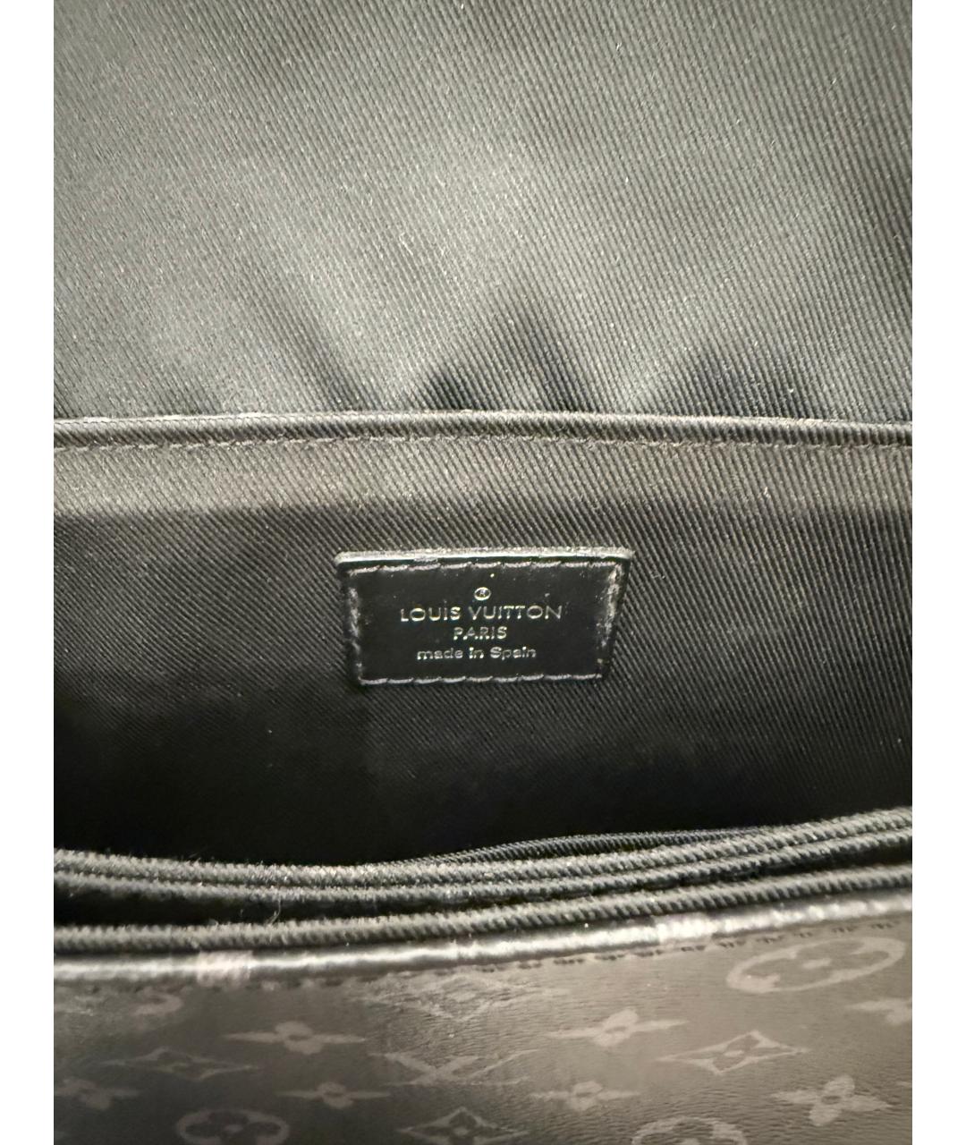 LOUIS VUITTON Черная сумка на плечо, фото 5