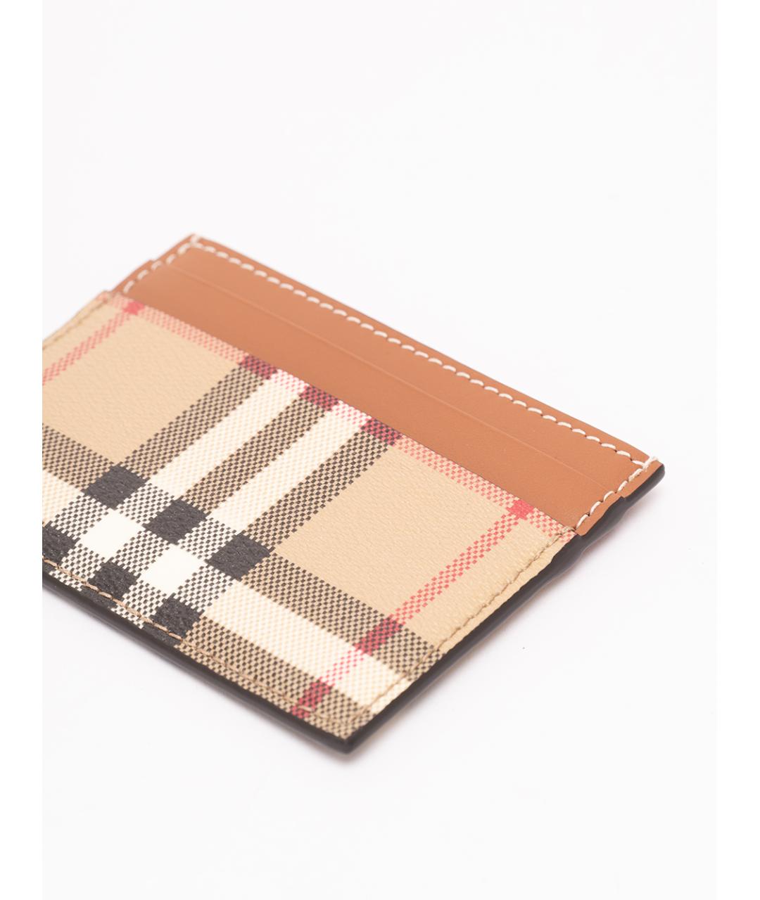 BURBERRY Бежевый кардхолдер, фото 3