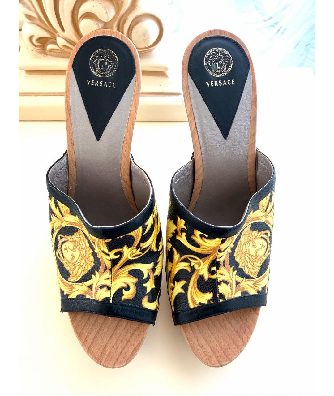 VERSACE Мульти босоножки, фото 2